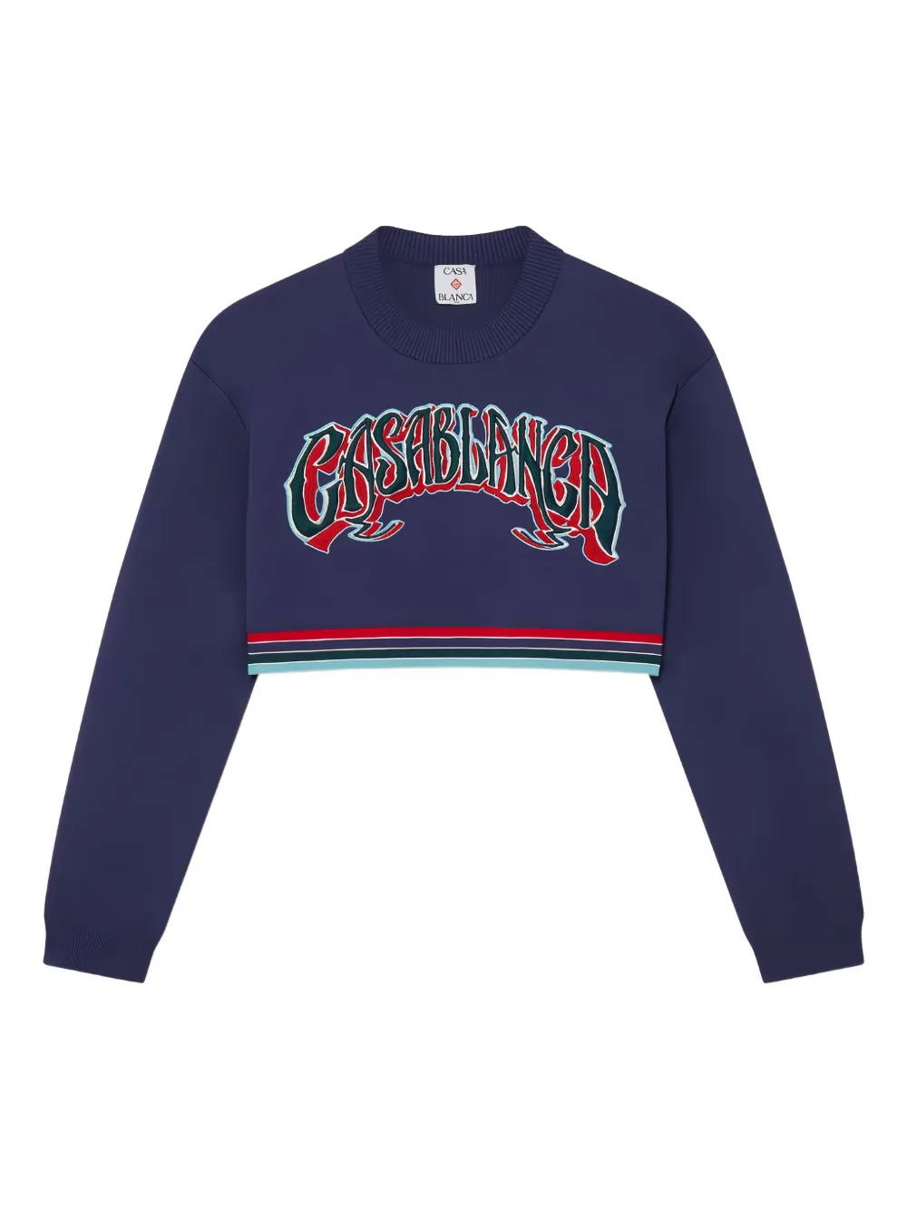 Casablanca Baseball sweatshirt Blauw