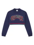 Casablanca Baseball sweatshirt - Blue