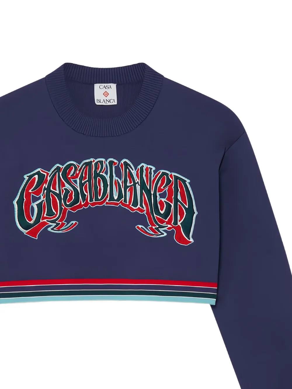 Casablanca Baseball sweater Blauw