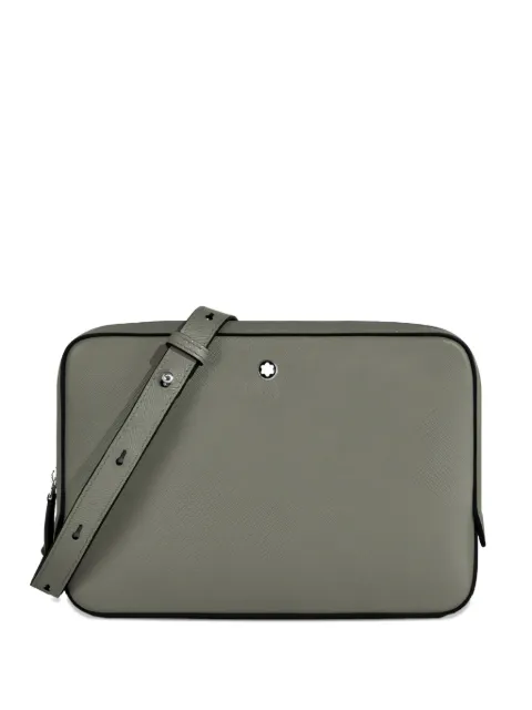 Montblanc leather messenger bag 