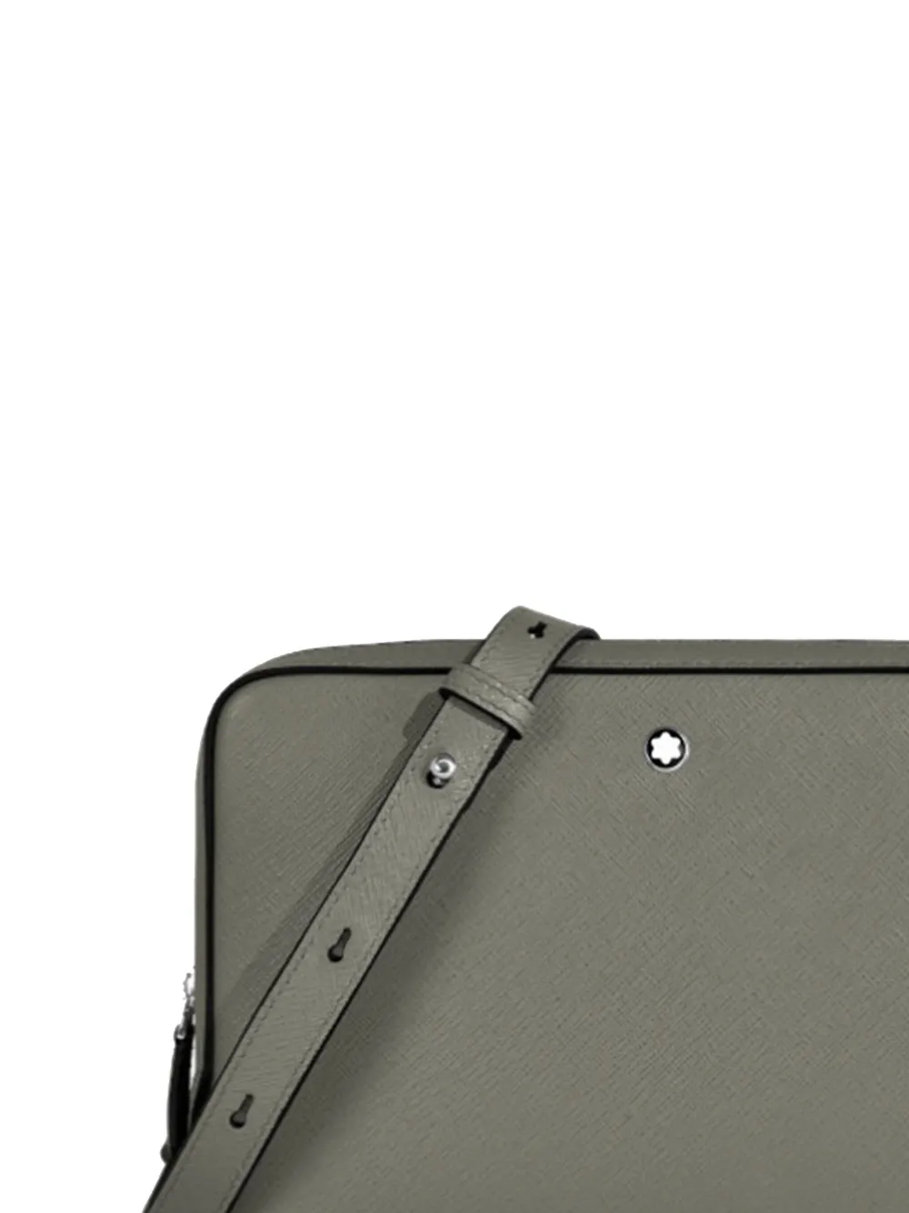 Montblanc leather messenger bag | Image 2