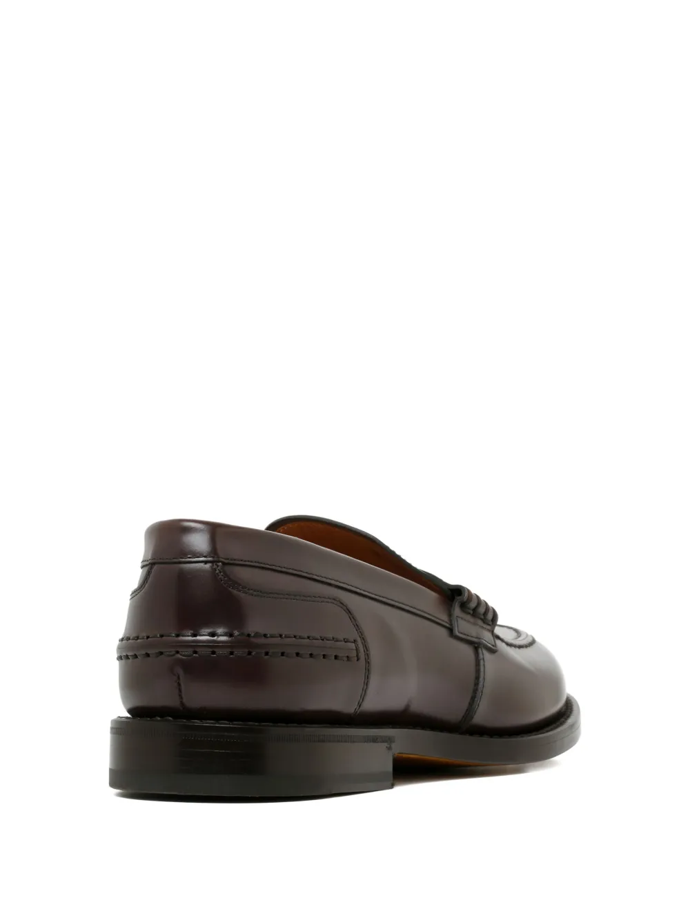 Fabi leather loafers Brown