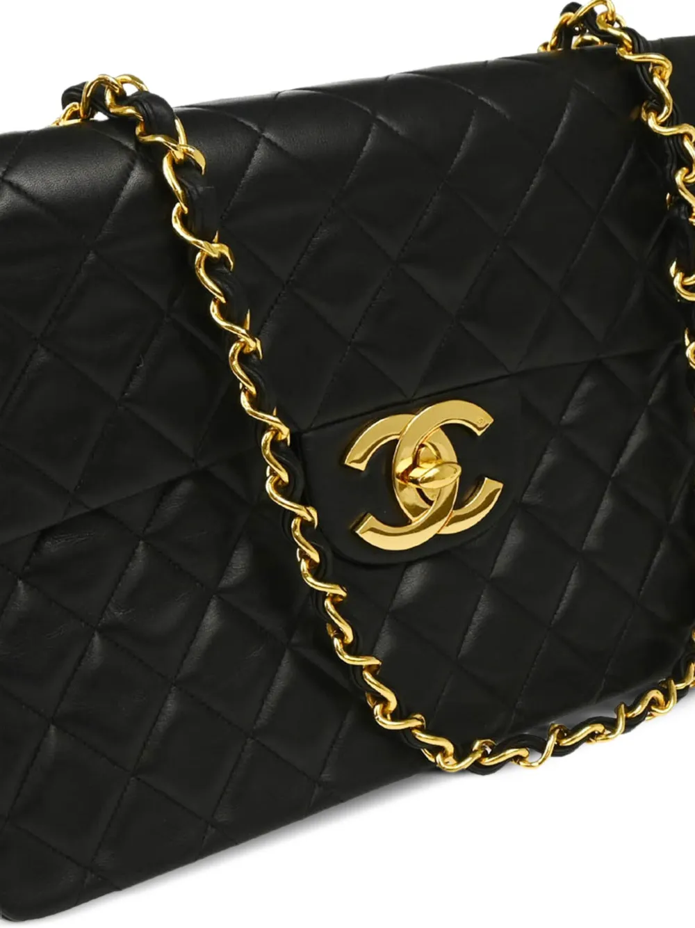 Pre-owned Chanel 1992 Maxi Classic Flap Shoulder Bag