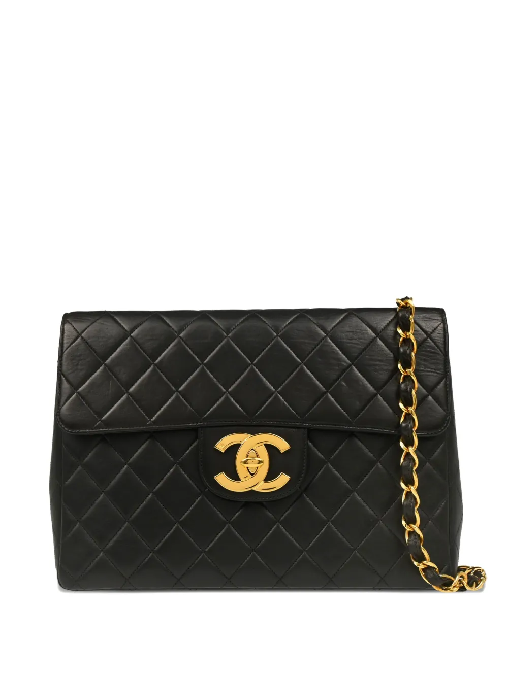 Pre-owned Chanel 1997 Jumbo Classic Flap Shoulder Bag