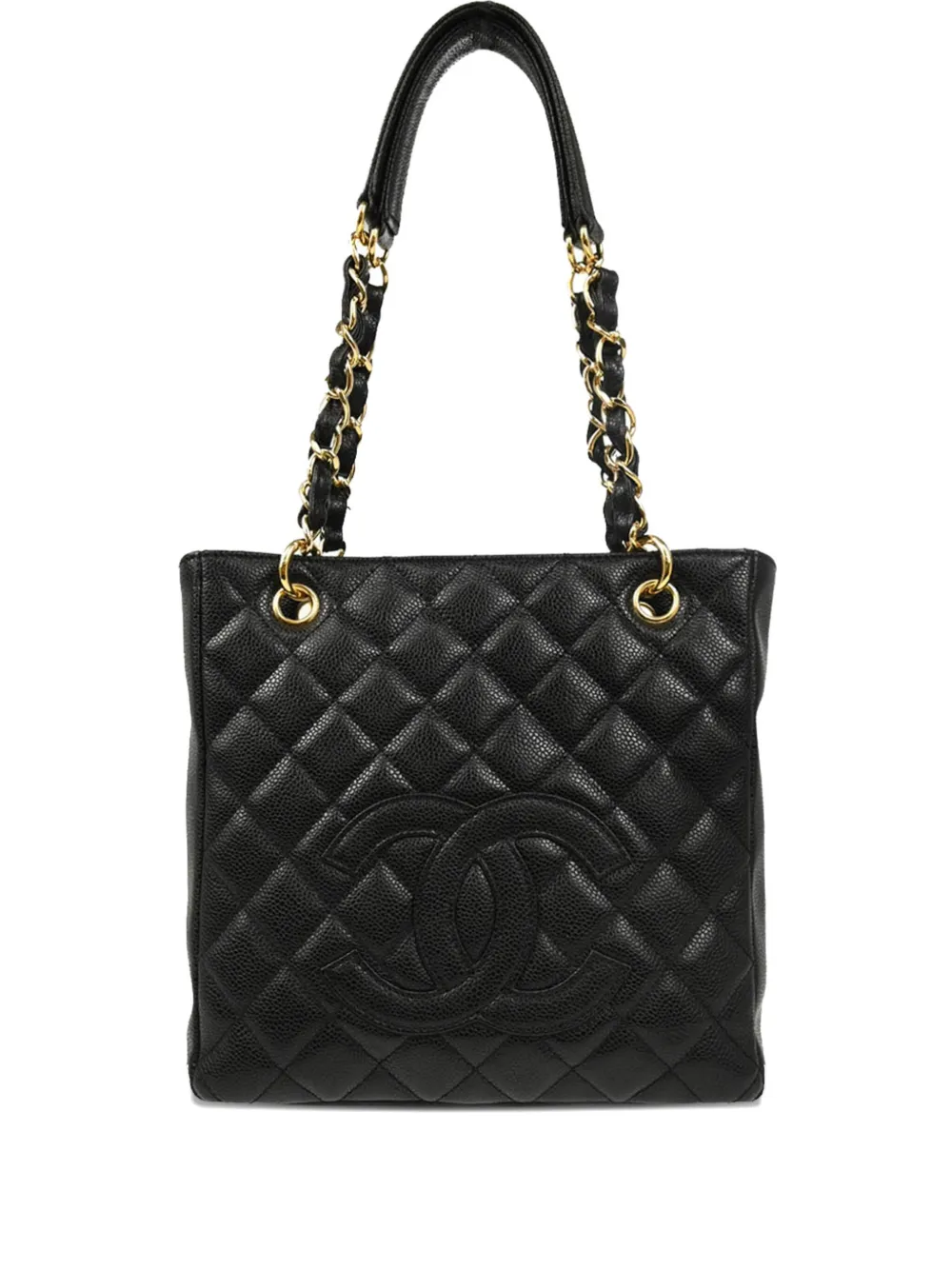 Pre-owned Chanel 2008 Petite Shopping Tote Bag