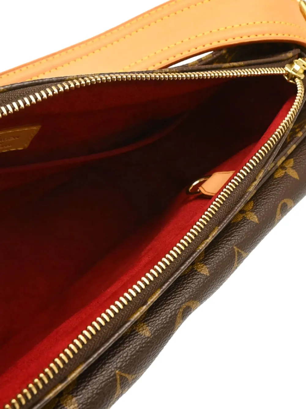 Pre-owned Louis Vuitton 2004 Viva Cité Gm Shoulder Bag In Brown