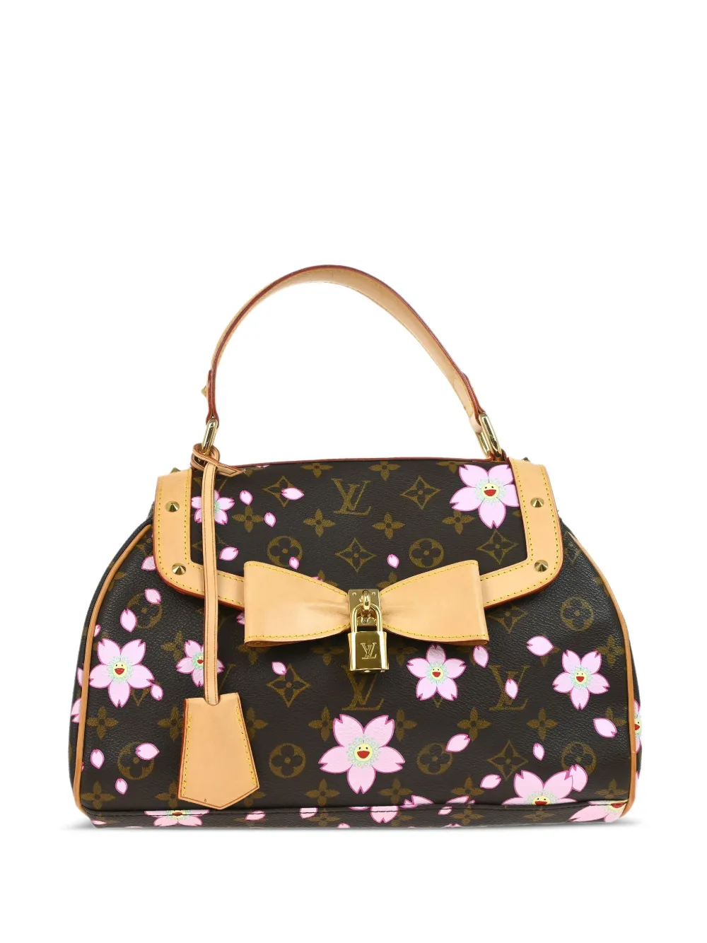 Pre-owned Louis Vuitton X Takashi Murakami 2003 Cherry Blossom Sac Retro Handbag