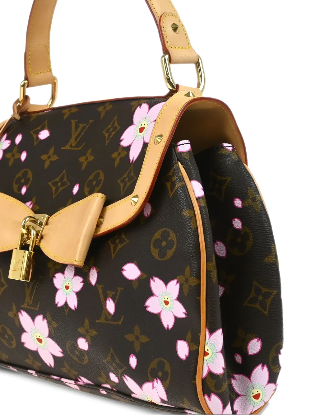 Pre-owned Louis Vuitton X Takashi Murakami 2003 Cherry Blossom Sac Retro Handbag