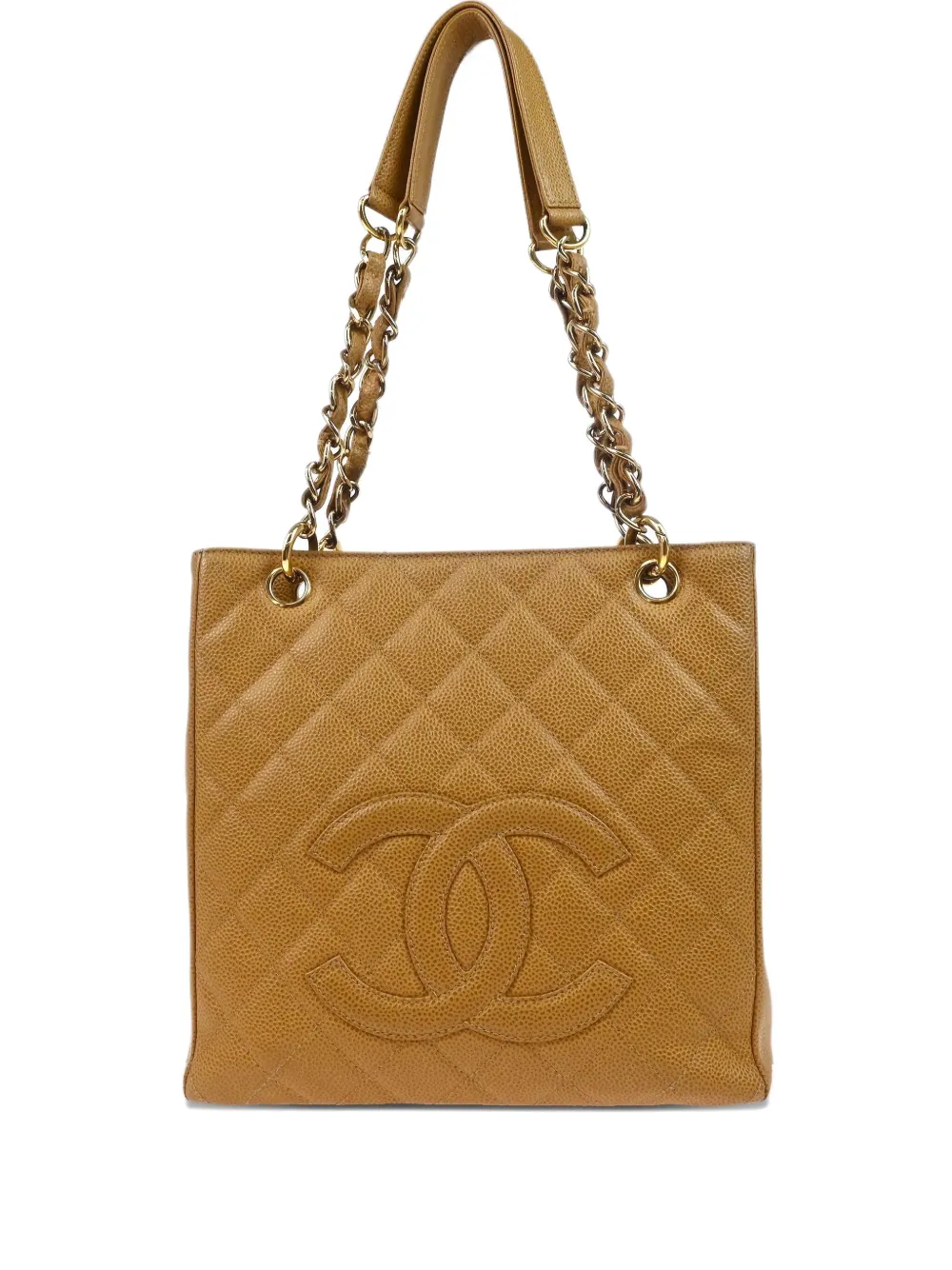 Pre-owned Chanel 2003 Petite Shopping Tote Bag