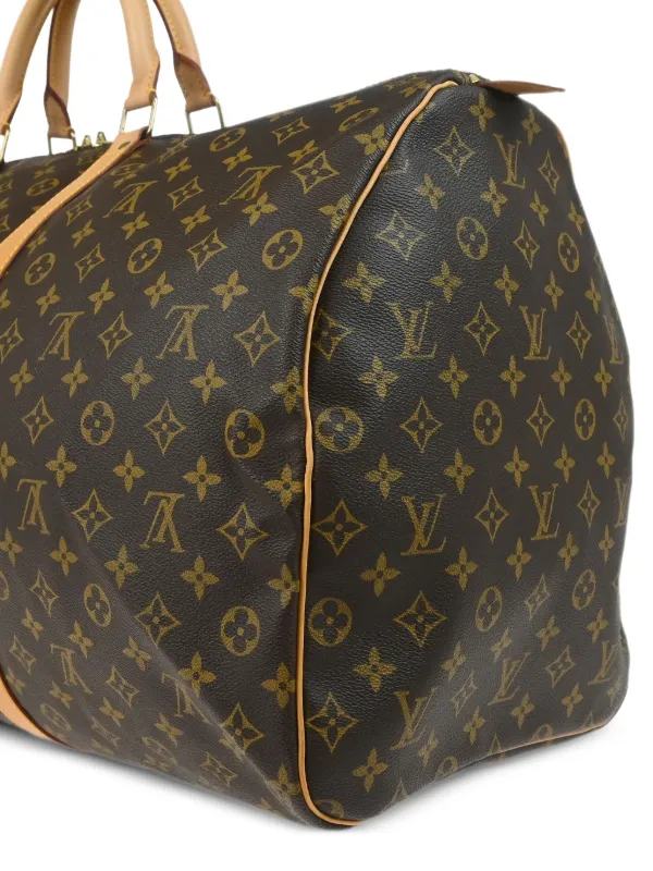 LOUIS VUITTON ボストンバッグ Louis Vuitton Pre-Owned 1996 キーポル 60 ボストンバッグ | ブラウン