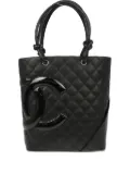 CHANEL Pre-Owned 2010 Cambon Ligne tote bag - Black