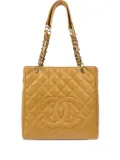 CHANEL Pre-Owned 2003 Petite Shopping tote bag - Yellow