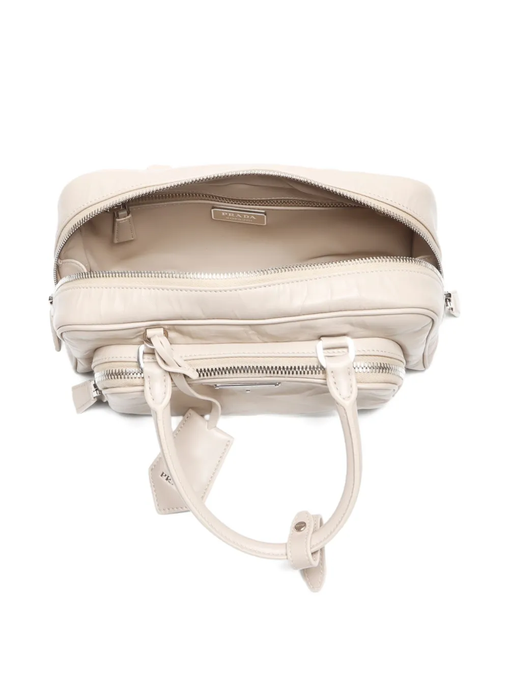Pre-owned Prada 2020-2024 Small Antique Cross Body Bag