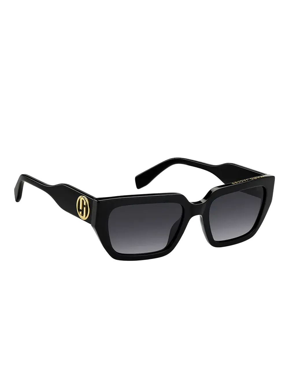 Marc Jacobs Eyewear Zonnebril met vierkant montuur Zwart