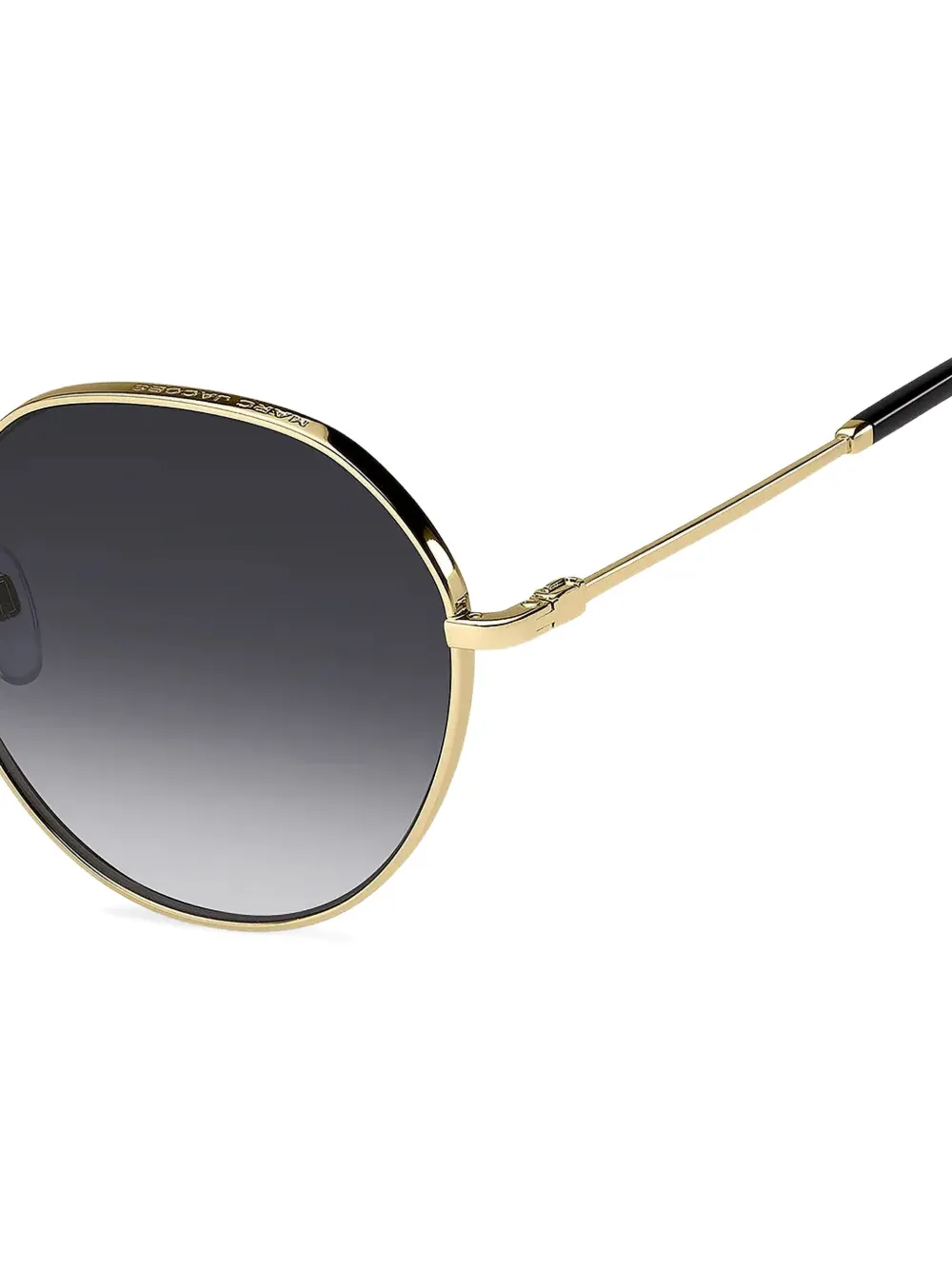 Marc Jacobs Eyewear Zonnebril met rond montuur Goud