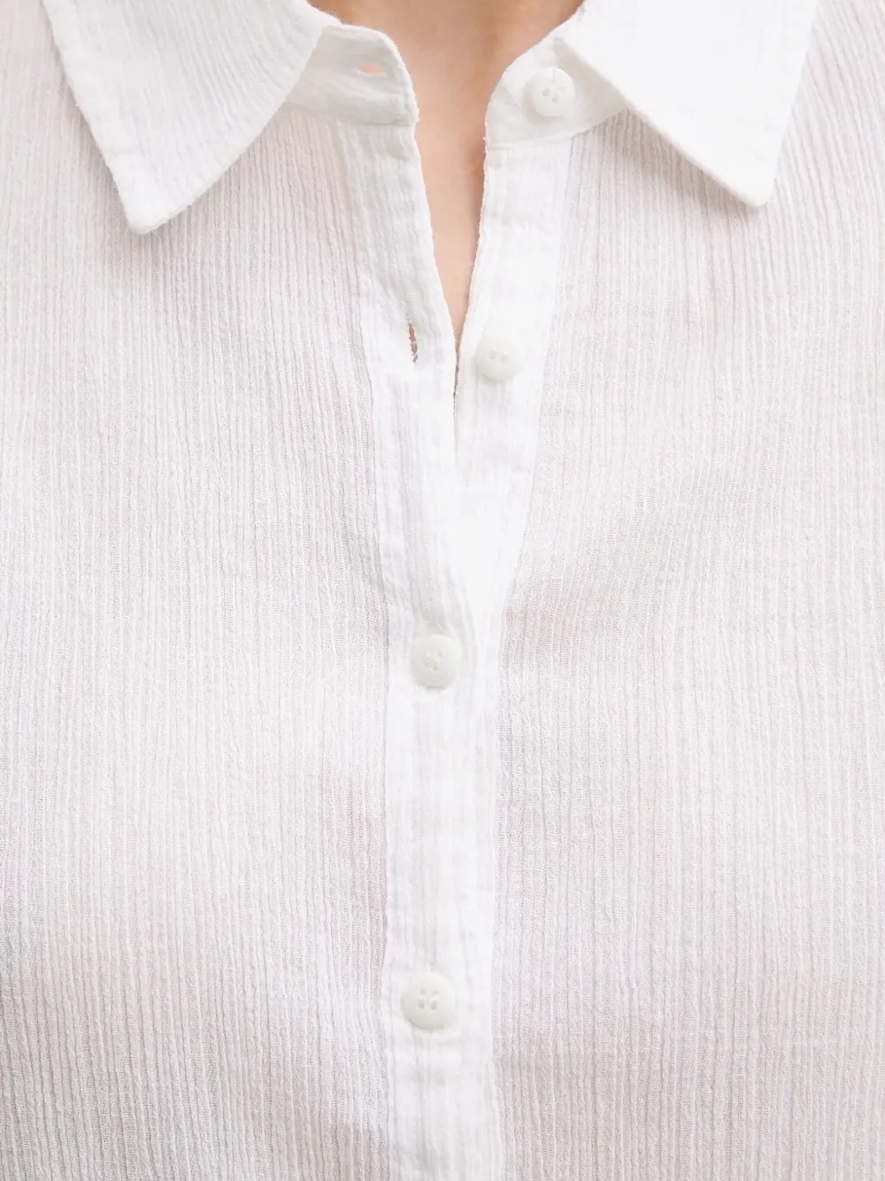 Melissa Odabash Blouse met textuur Wit
