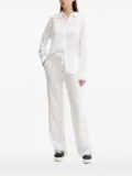 Melissa Odabash textured button-down shirt - White