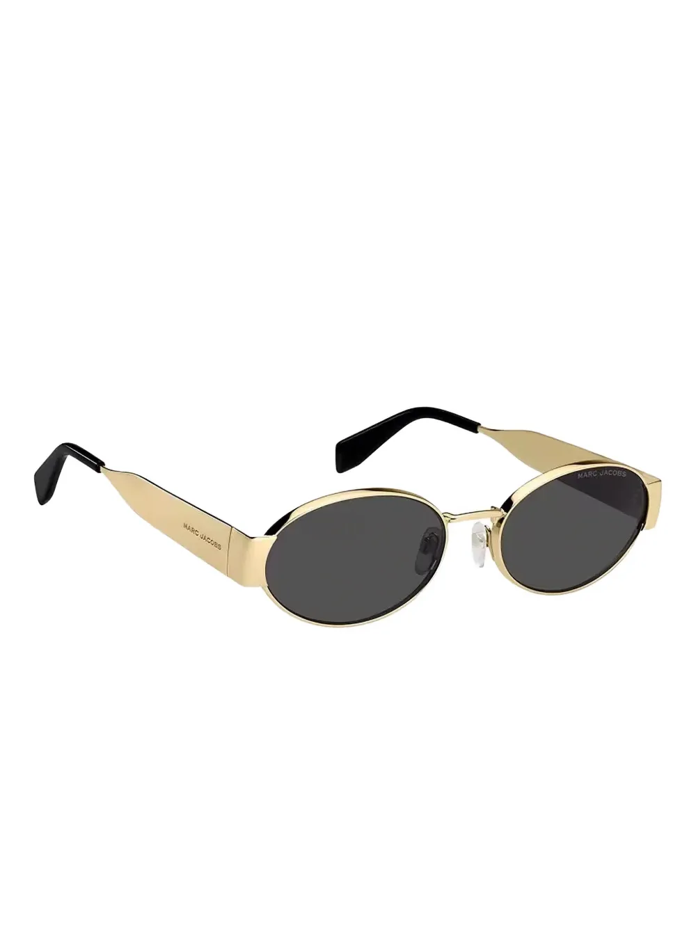 Marc Jacobs Eyewear Zonnebril met ovalen montuur - Goud