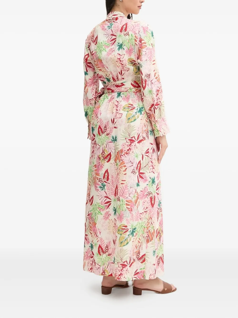 Melissa Odabash Melina maxi-jurk met tropische print Roze