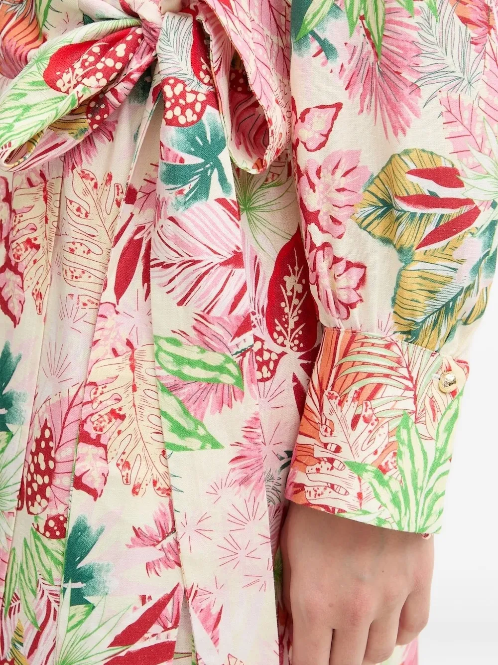 Melissa Odabash Melina maxi-jurk met tropische print Roze