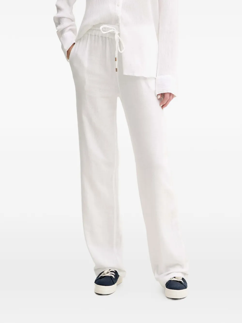 Melissa Odabash Pantaloni con coulisse - Bianco