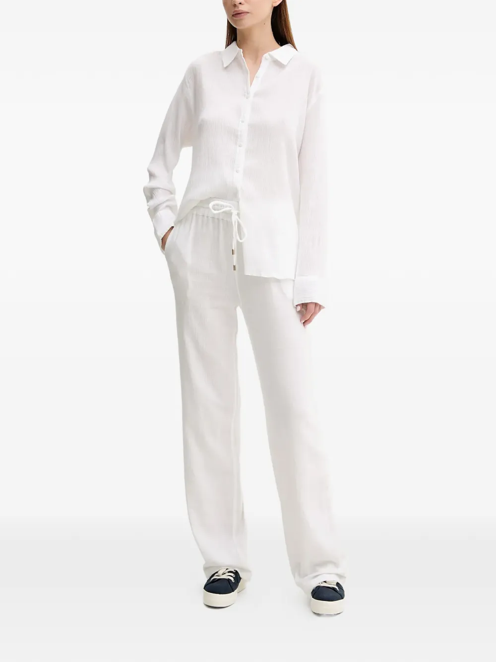  Melissa Odabash Drawstring Trousers - White 