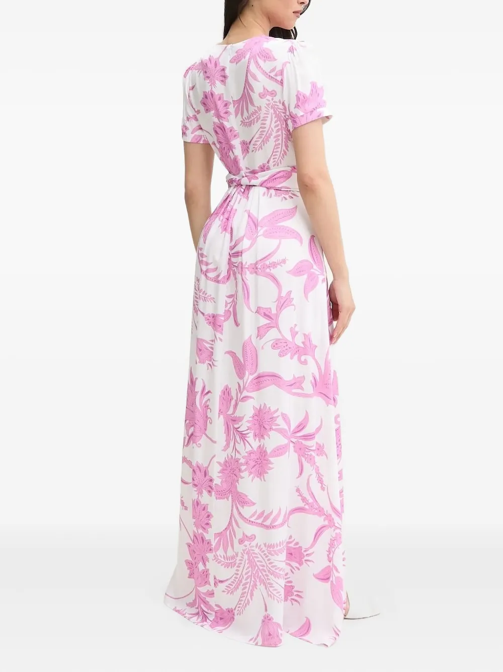 Melissa Odabash Maxi-jurk met bloemenprint Wit