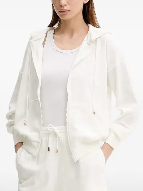Melissa Odabash hooded zip-up top