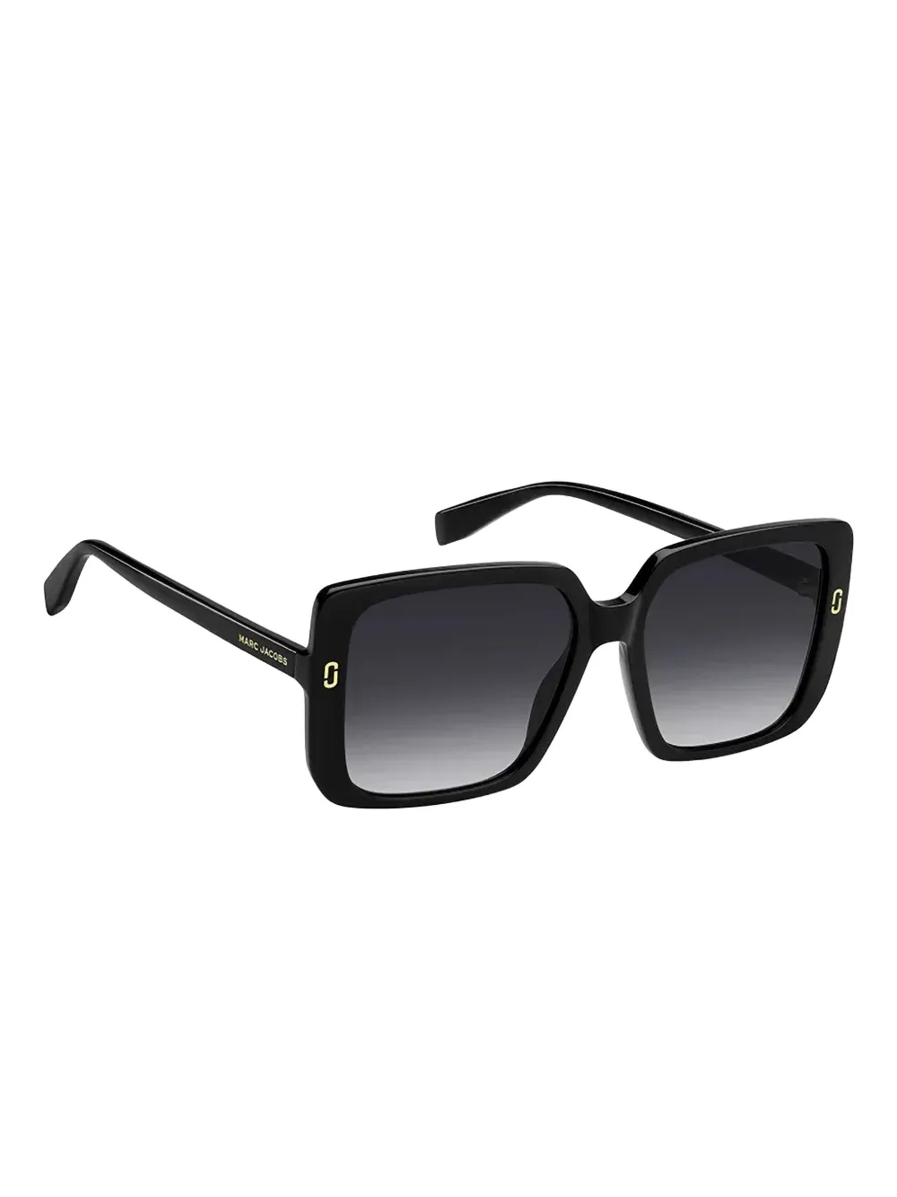 Marc Jacobs Eyewear Zonnebril met vierkant montuur Zwart