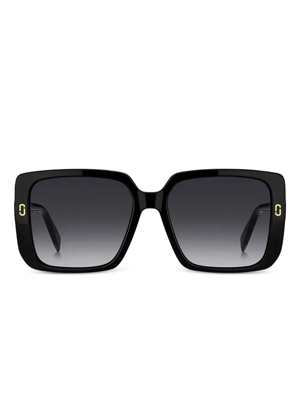 Marc Jacobs Eyewear Zonnebril met vierkant montuur Zwart