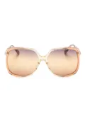 Chloé Eyewear square-frame sunglasses - Orange
