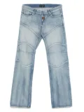 Balenciaga seam-detail jeans - Blue