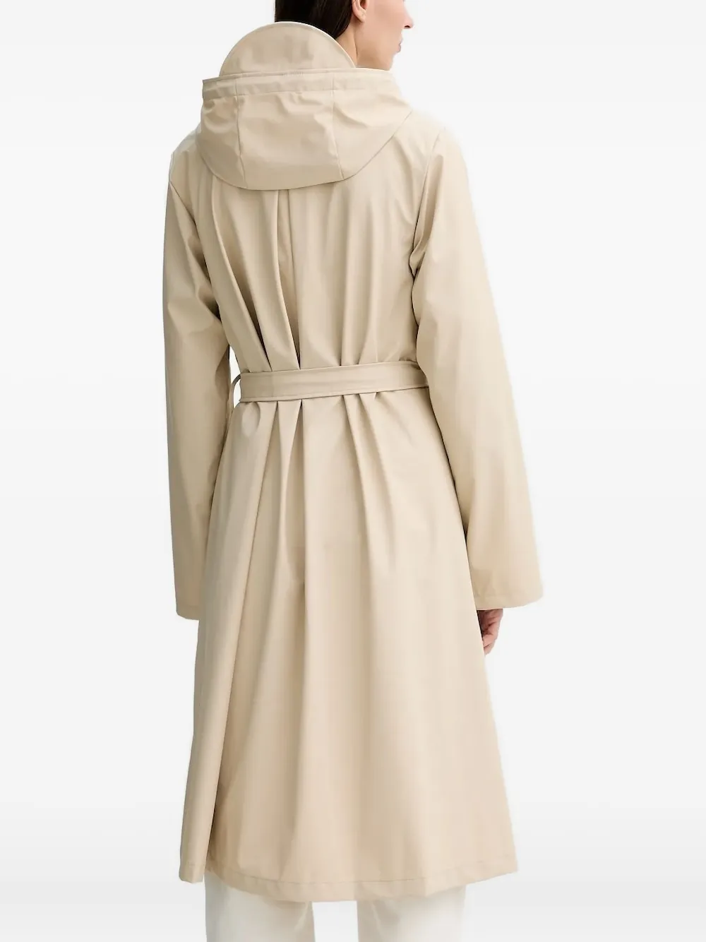 Rains hooded belted raincoat | Trench Coats & Raincoats | Image 2