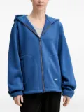Rains full-zip long-sleeve hoodie - Blue