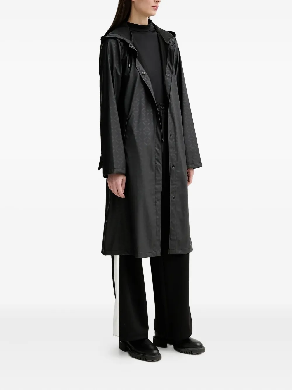 Rains imperméable à logo imprimé | Vestes cintrées | Image 2