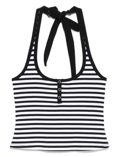 Frankies Bikinis توب مخطط
