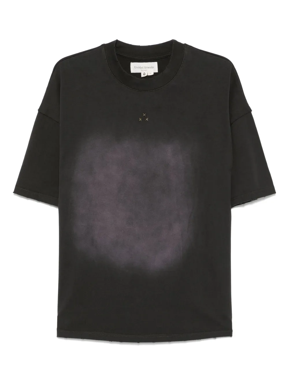 UNTITLED ARTWORKS stud-detailed T-shirt | Black | Image 1