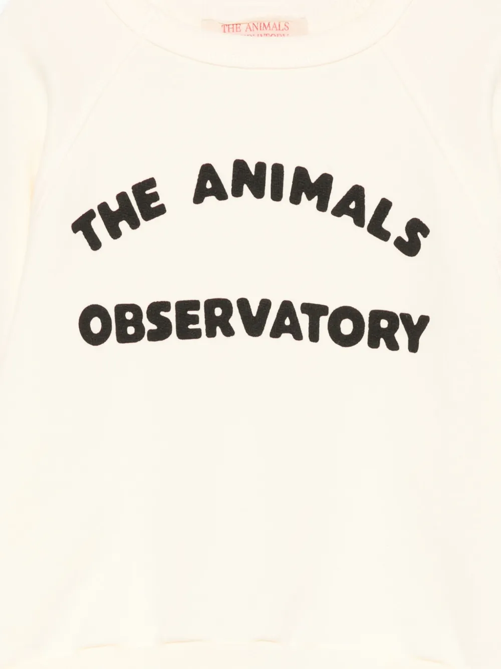 The Animals Observatory Sweater met print Beige