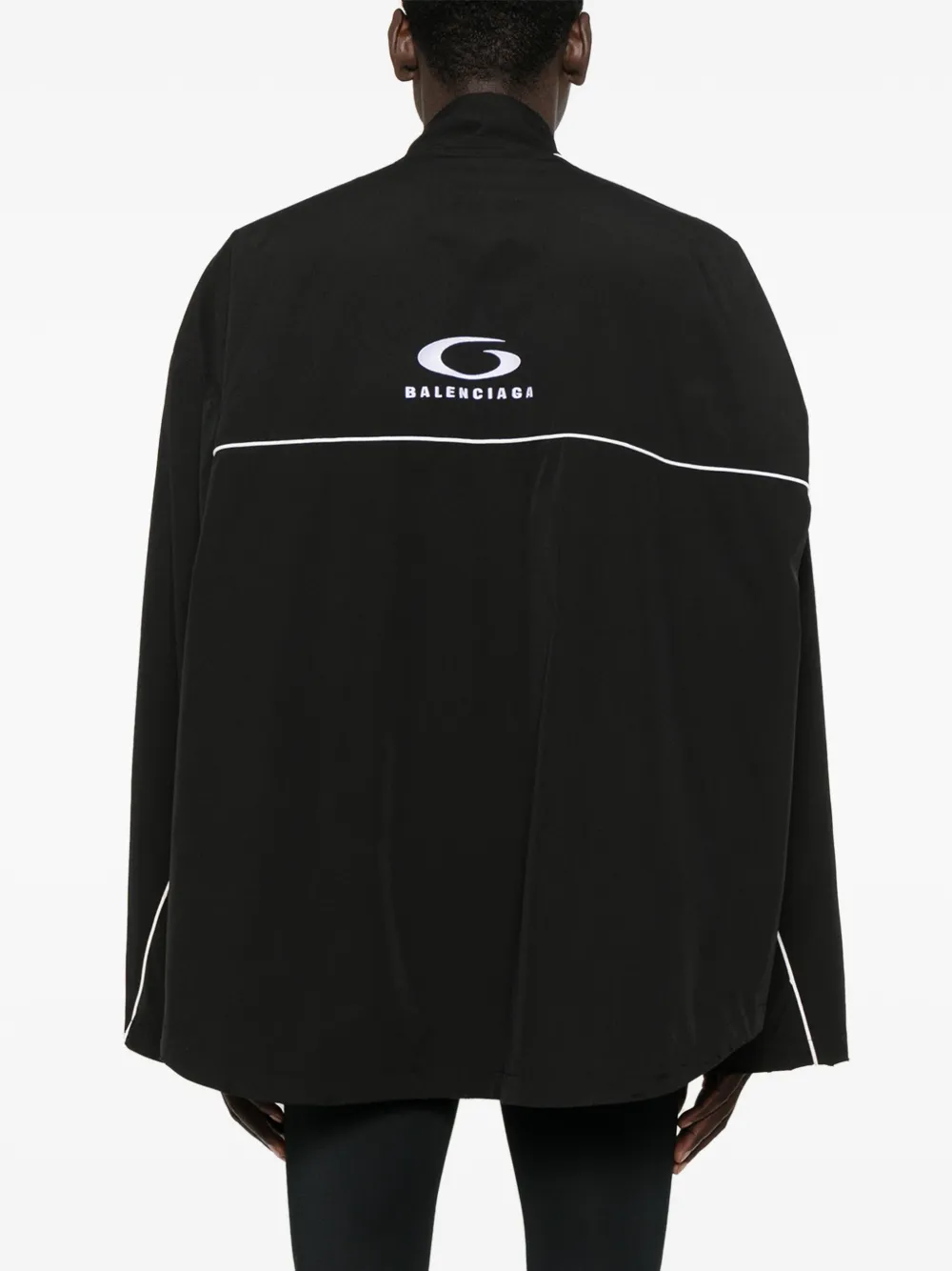 Balenciaga Jack met geborduurd logo Zwart