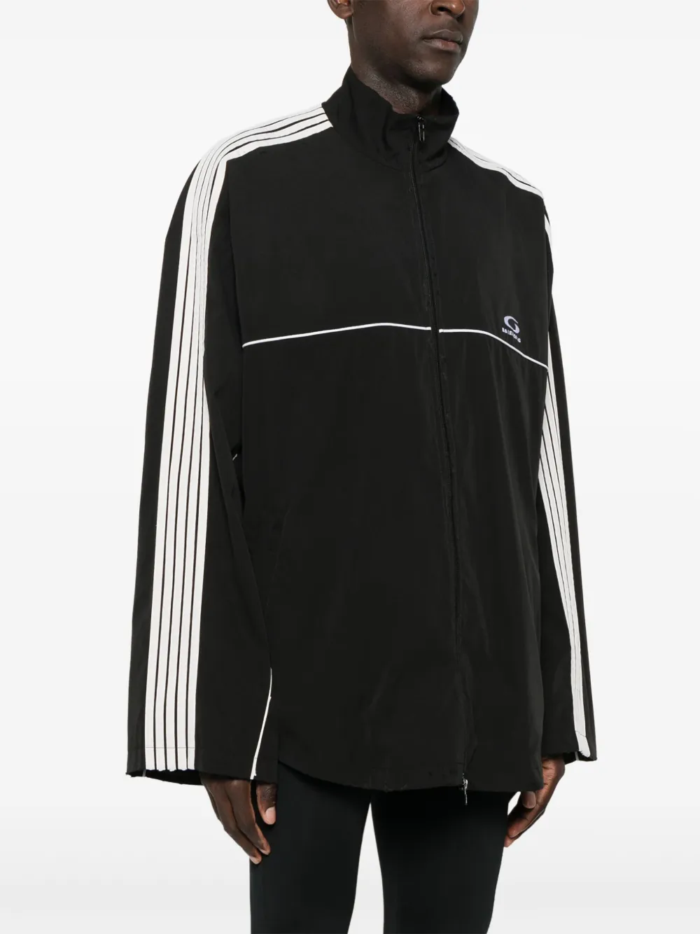 Balenciaga Jack met geborduurd logo Zwart