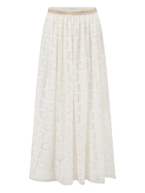 INTO THE EAST Flower 中长半身裙