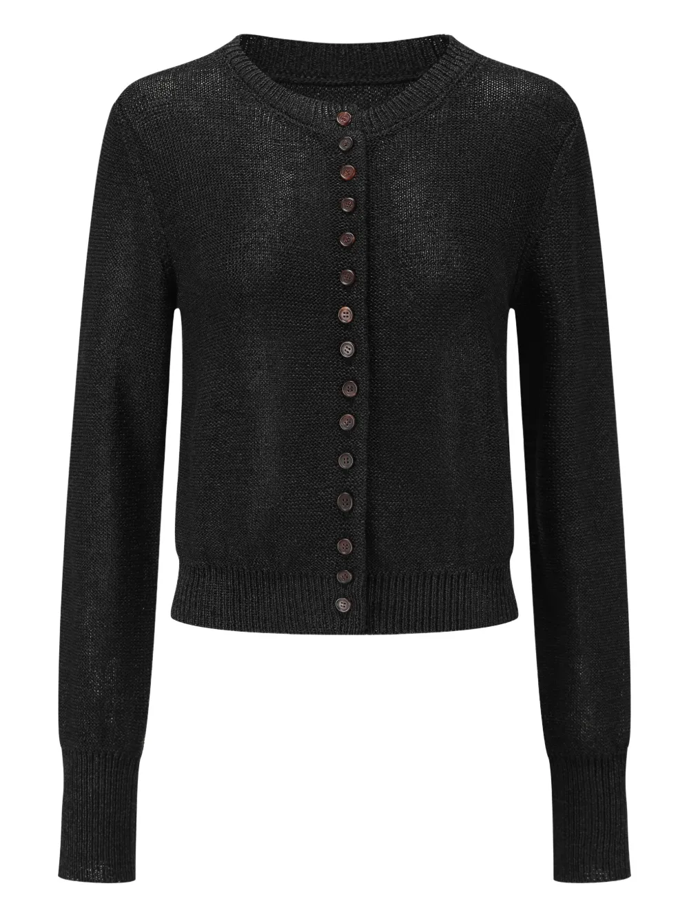 Into The East Round-neck Cardigan