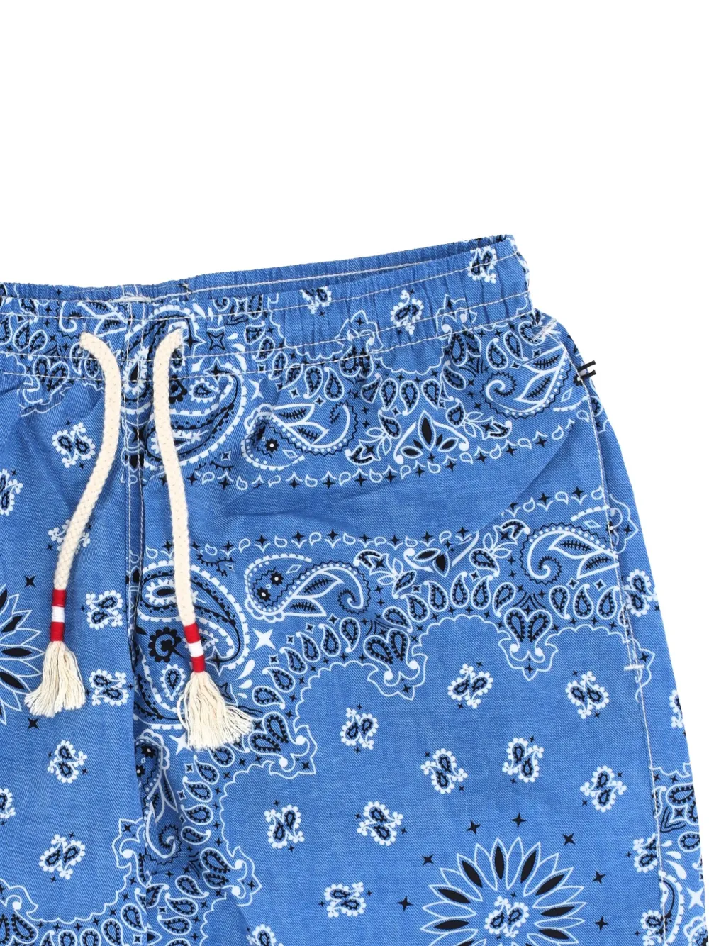 MC2 Saint Barth Zwembroek met paisley-print Blauw