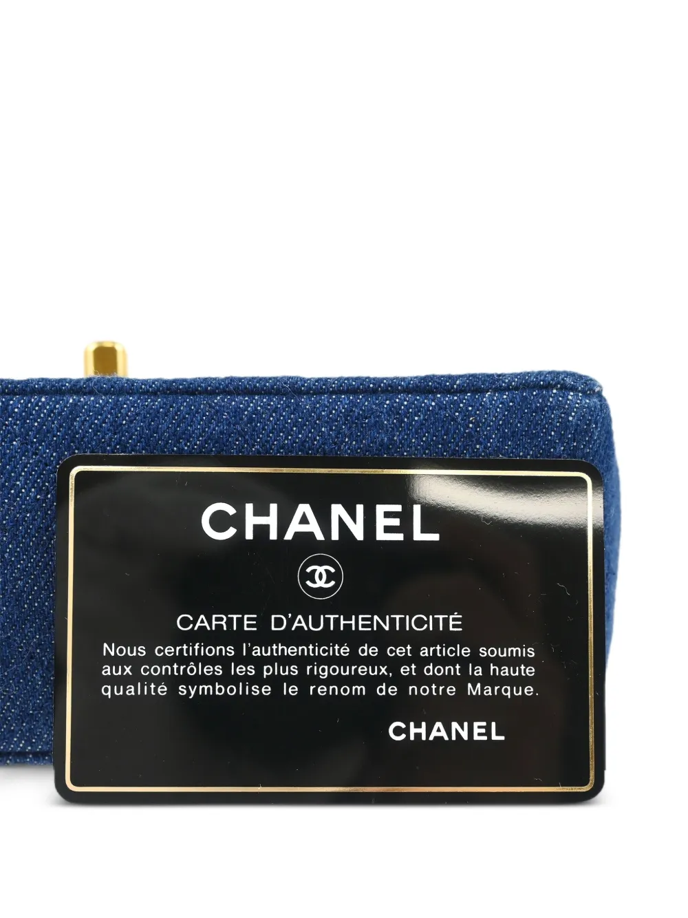 1990 Mini Classic Square Flap 17 Shoulder Bag