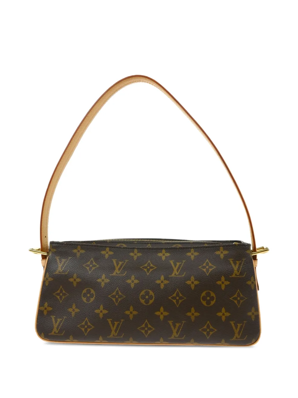 Pre-owned Louis Vuitton 2004 Viva Cite Mm Shoulder Bag In Brown