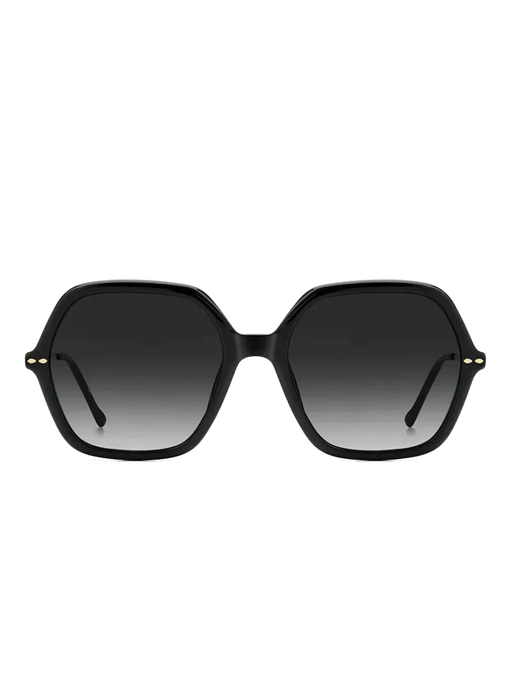 Isabel Marant Eyewear Occhiali da sole con logo inciso - Nero