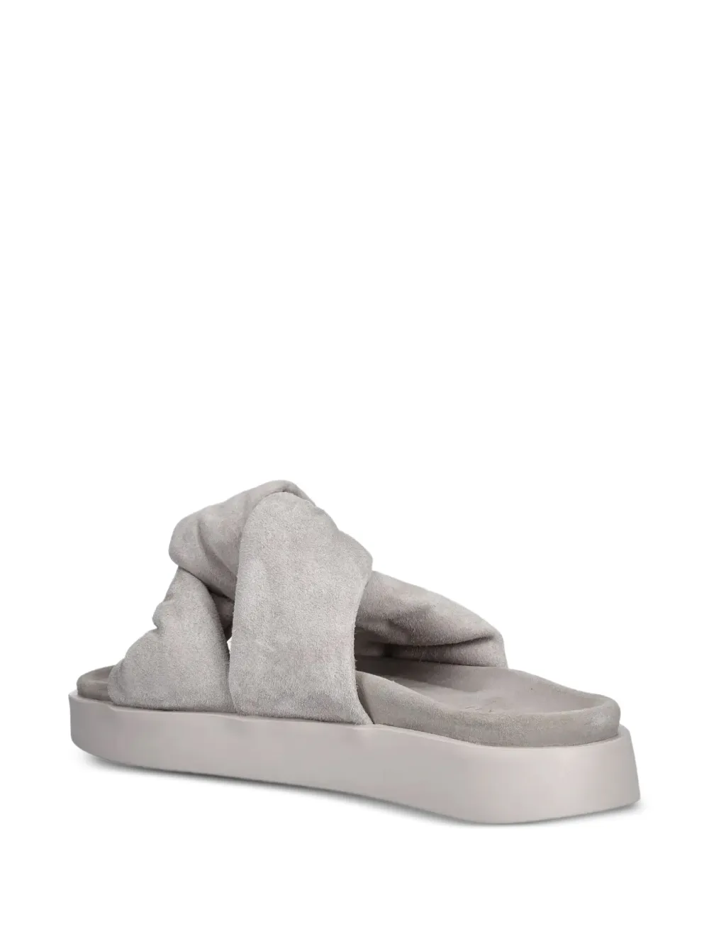 Inuikii Leather Sandals In Gray