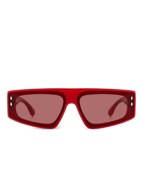Isabel Marant Eyewear  Zoomy rectangle-frame sunglasses