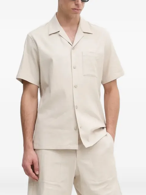 Iceberg revere-collar short-sleeve shirt
