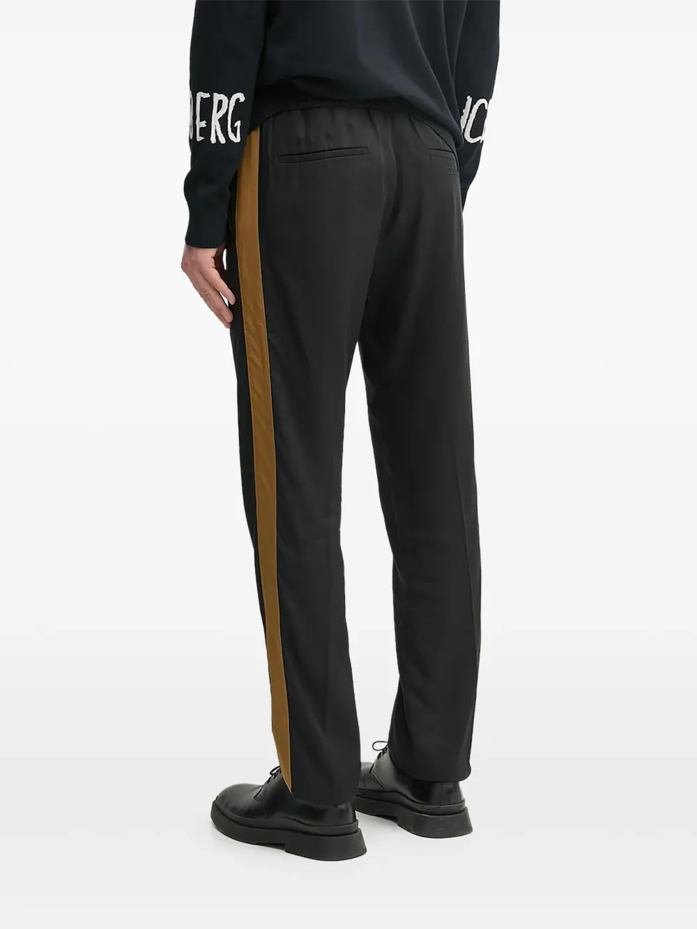 Iceberg side-stripe trousers - Zwart